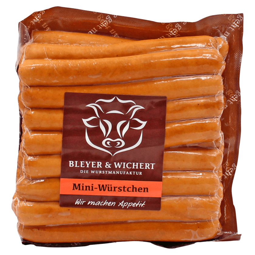 Bleyer & Wichert Mini Würstchen 500g, 25 Stück